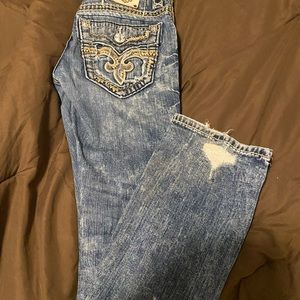 Mens size 27 Rock Revival Scion slim boot